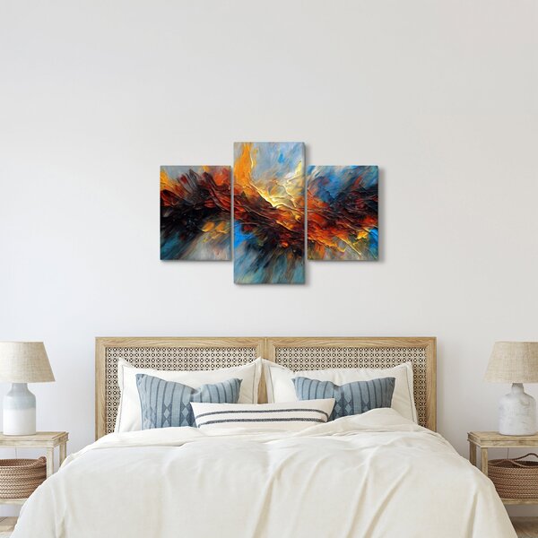 Kép - Színes textúra (90x60 cm)
