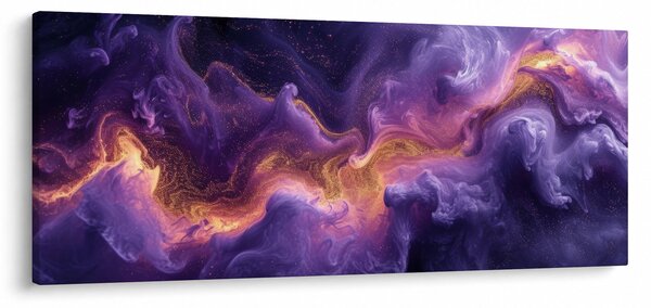 Kép - Bíbor köd (120x50 cm)