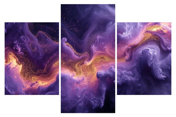 Kép - Bíbor köd (90x60 cm)