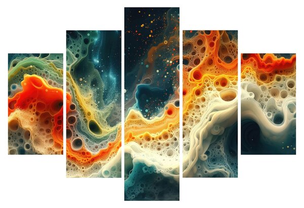 Kép - Modern absztrakció (150x105 cm)
