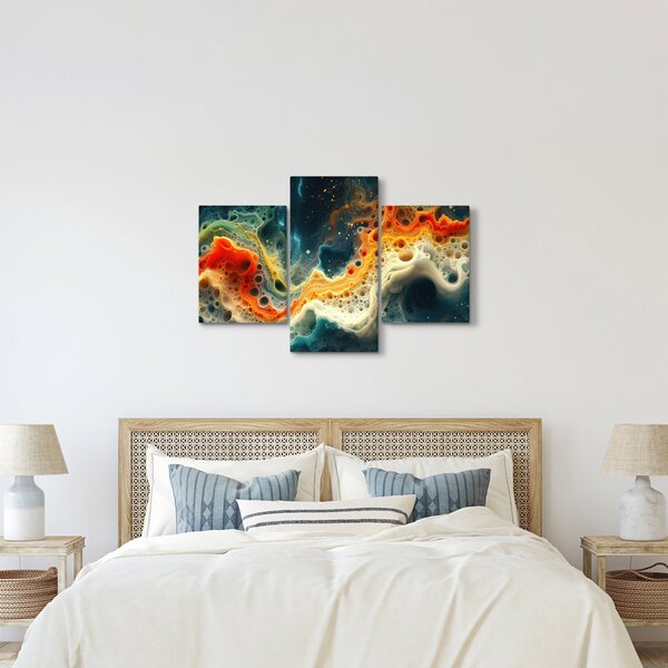 Kép - Modern absztrakció (90x60 cm)