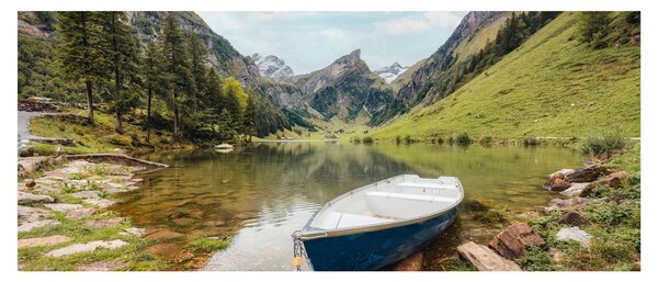 Kép - Seealpsee, svájci tó (120x50 cm)