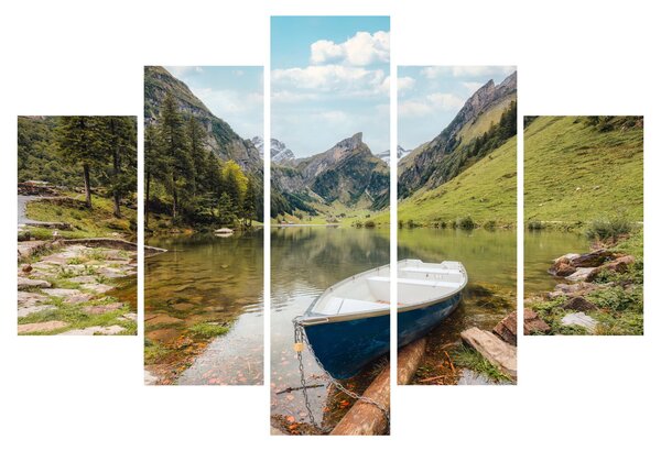 Kép - Seealpsee, svájci tó (150x105 cm)