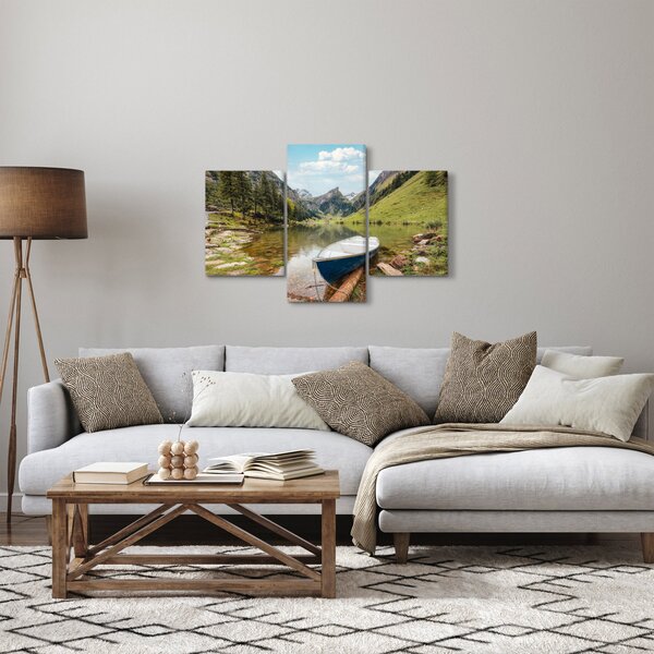 Kép - Seealpsee, svájci tó (90x60 cm)
