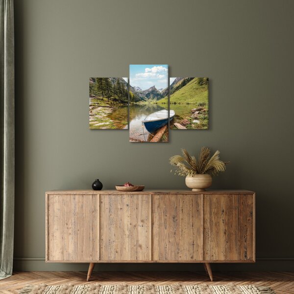Kép - Seealpsee, svájci tó (90x60 cm)