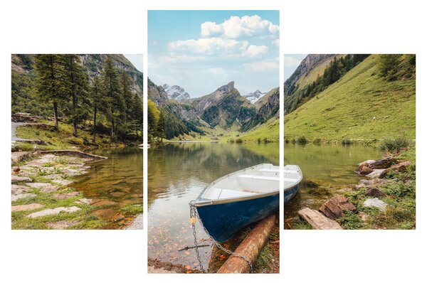 Kép - Seealpsee, svájci tó (90x60 cm)
