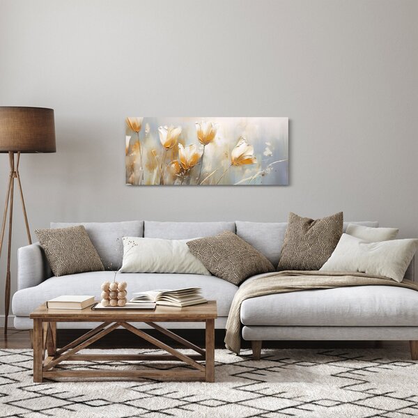 Kép - Tulipánok festése (120x50 cm)