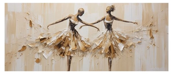 Kép - Balerinák (120x50 cm)