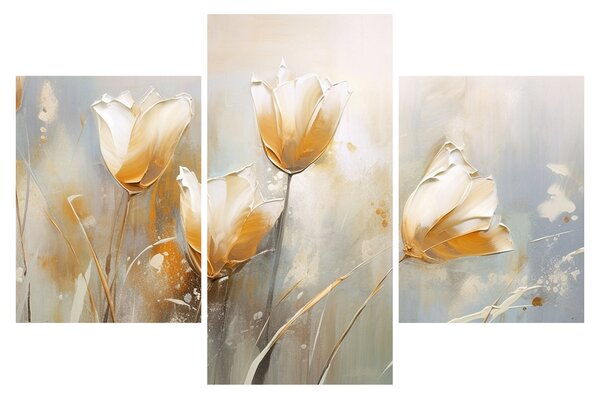 Kép - Tulipánok festése (90x60 cm)