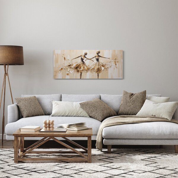 Kép - Balerinák (120x50 cm)