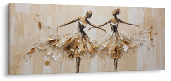 Kép - Balerinák (120x50 cm)