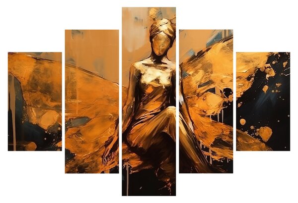 Kép - Egy tündér absztrakciója (150x105 cm)