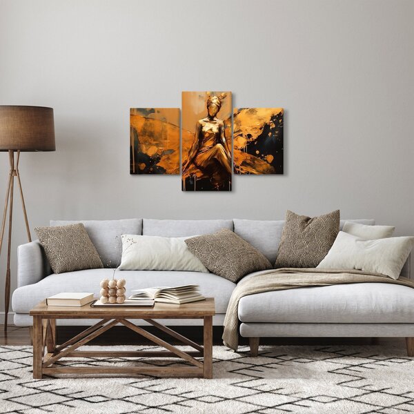 Kép - Egy tündér absztrakciója (90x60 cm)