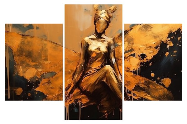 Kép - Egy tündér absztrakciója (90x60 cm)
