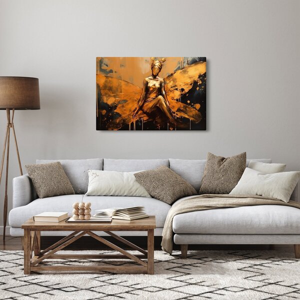 Kép - Egy tündér absztrakciója (90x60 cm)