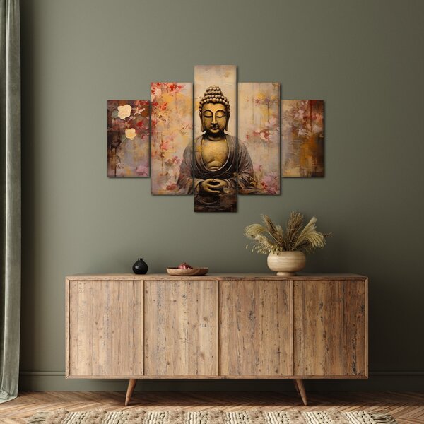 Kép - Buddha, festészet (150x105 cm)
