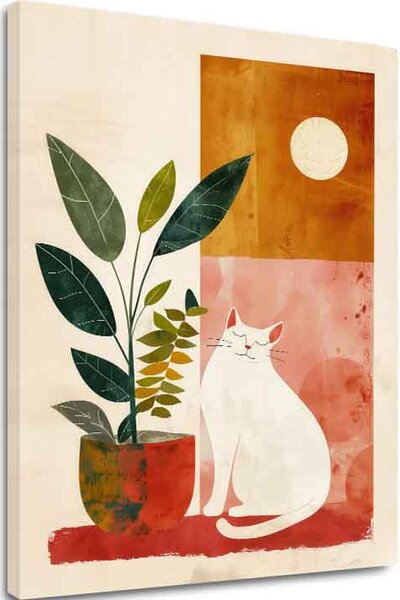 A kép a vásznon - Cat zen