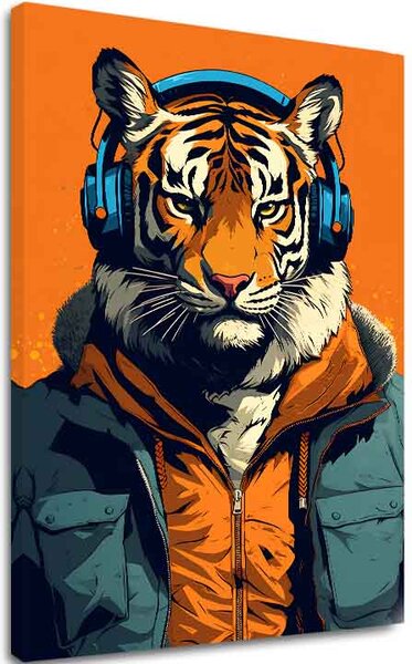 Kép TIGER VIBES | Olasz vászon
