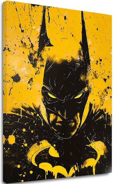 Kép DARK KNIGHT vászonra | Festett struktúra