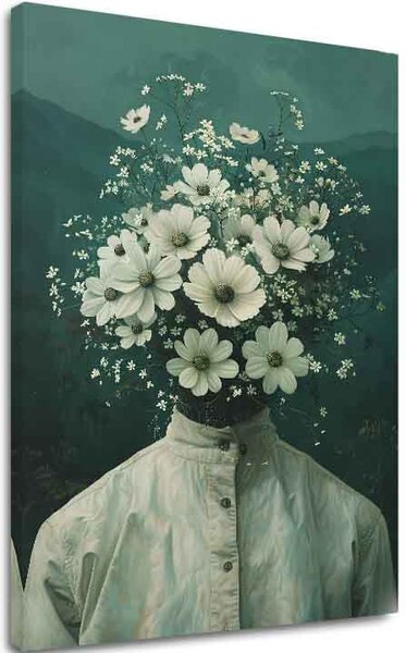 Kép FLOWER HEAD | Olasz vászon