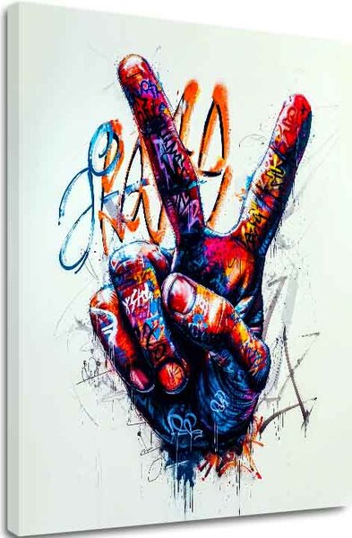 Kép PEACE HAND | Olasz vászon