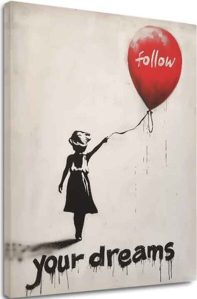 Kép FOLLOW YOUR DREAMS | Olasz vászon