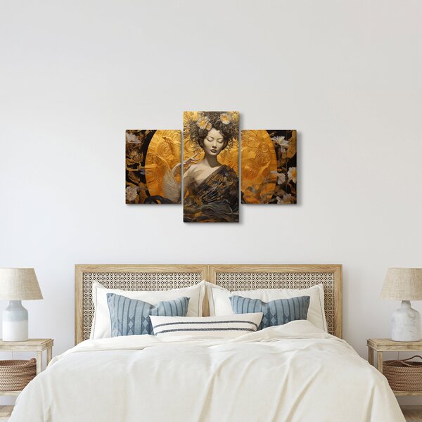 Kép - Japán hölgy (90x60 cm)