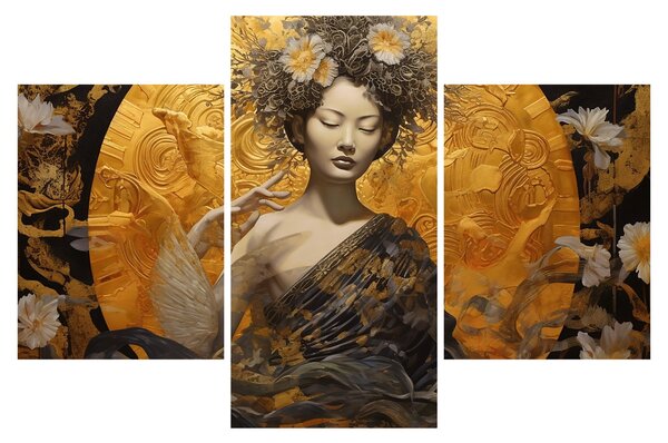 Kép - Japán hölgy (90x60 cm)