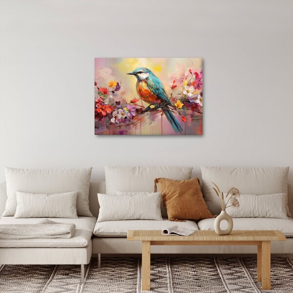 Kép - Egy madár festménye (70x50 cm)