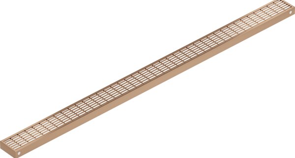 Mexen Flat M33 ereszcsatorna-takaró 80 cm, matt réz, 1C33080