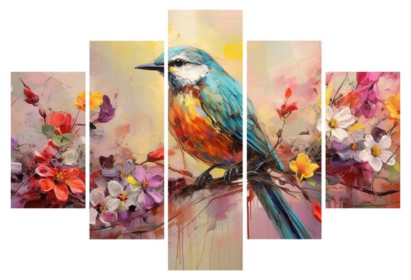 Kép - Egy madár festménye (150x105 cm)