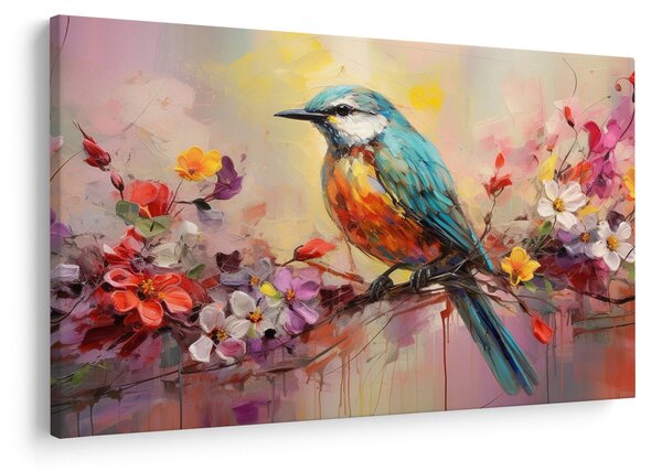 Kép - Egy madár festménye (90x60 cm)
