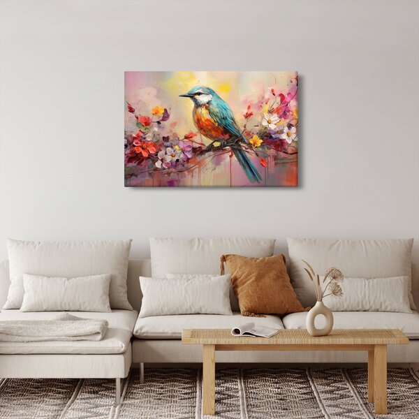 Kép - Egy madár festménye (90x60 cm)