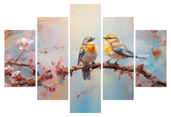 Kép - Lovebirds (150x105 cm)
