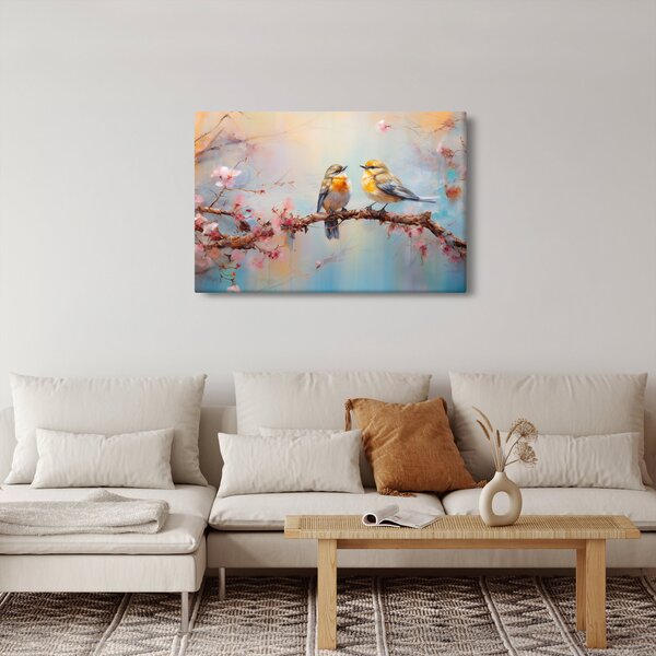 Kép - Lovebirds (90x60 cm)