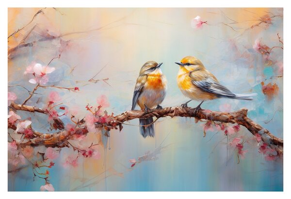 Kép - Lovebirds (90x60 cm)
