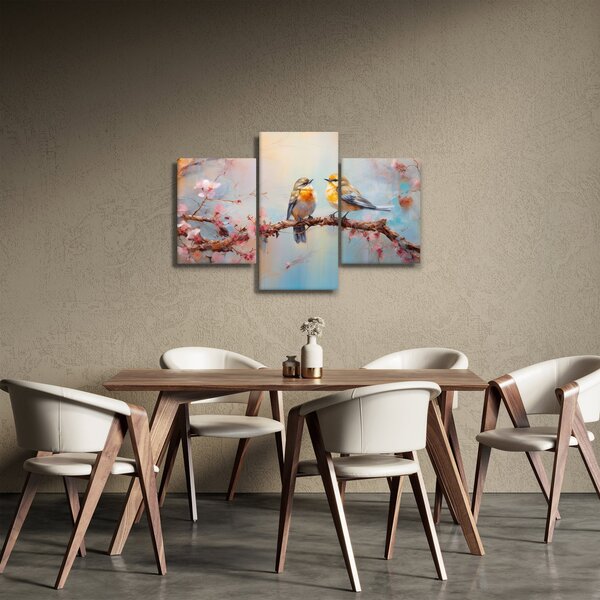 Kép - Lovebirds (90x60 cm)
