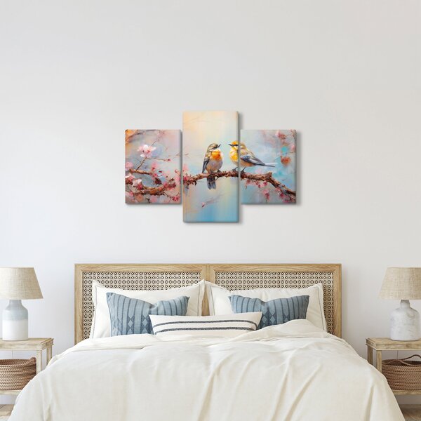 Kép - Lovebirds (90x60 cm)