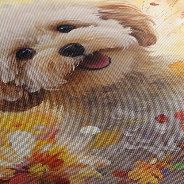 Kép - Boldog kutya (120x50 cm)