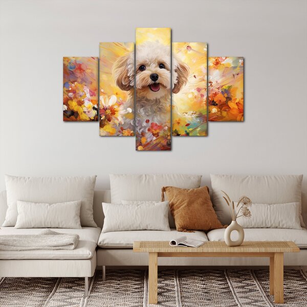 Kép - Boldog kutya (150x105 cm)