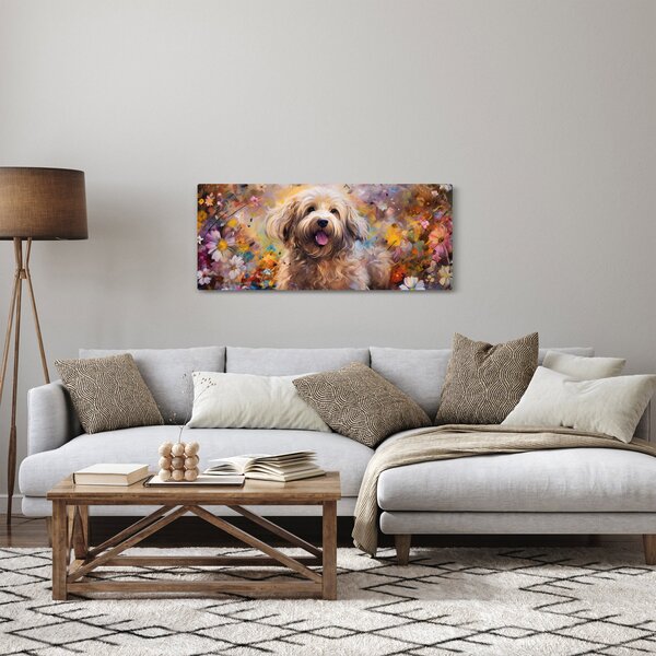 Kép - Happy Dog II. (120x50 cm)