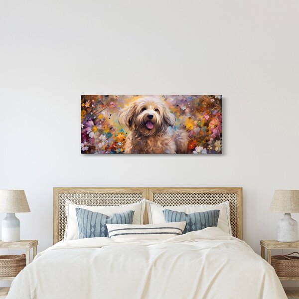 Kép - Happy Dog II. (120x50 cm)