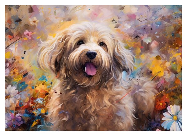 Kép - Happy Dog II. (70x50 cm)