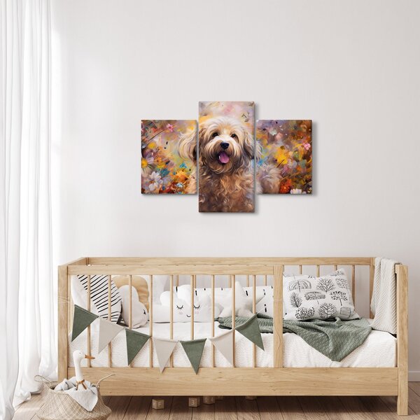 Kép - Happy Dog II. (90x60 cm)