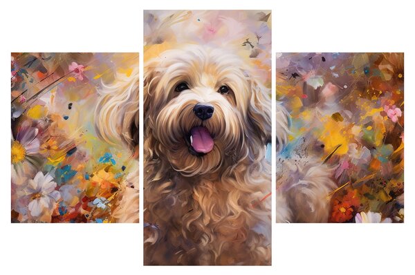 Kép - Happy Dog II. (90x60 cm)