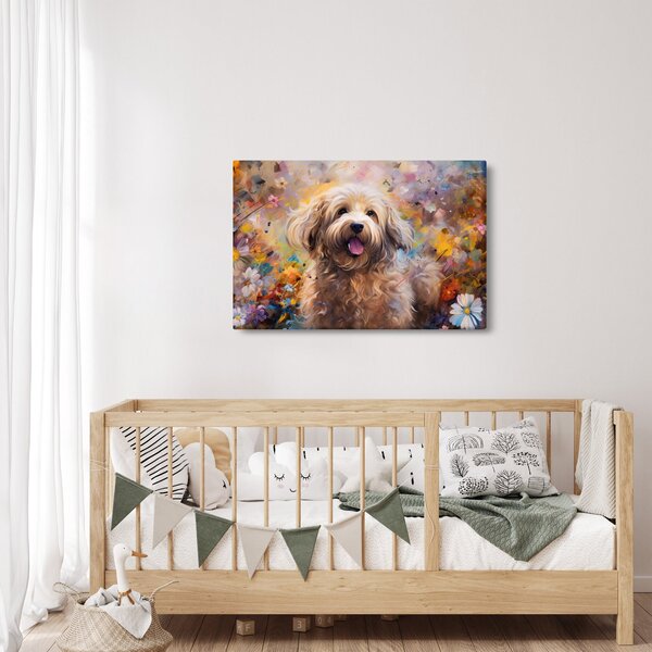Kép - Happy Dog II. (90x60 cm)