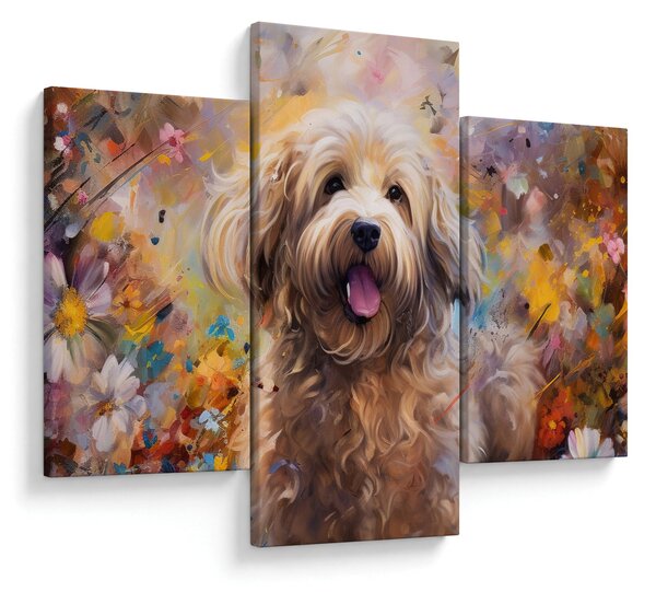 Kép - Happy Dog II. (90x60 cm)