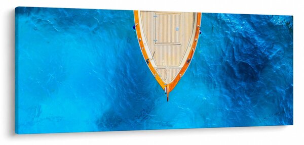 Kép - Nyári hajó (120x50 cm)