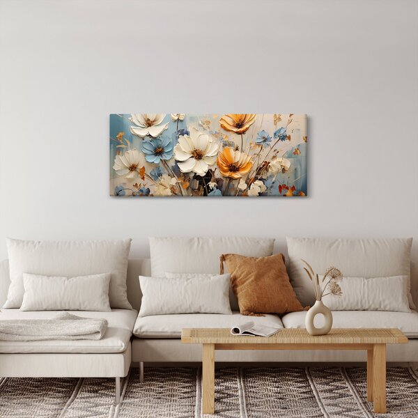 Kép - Csokrok, festés (120x50 cm)