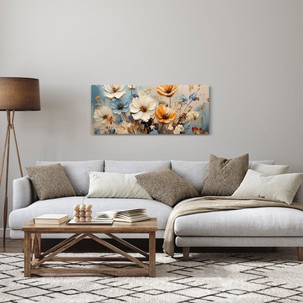Kép - Csokrok, festés (120x50 cm)